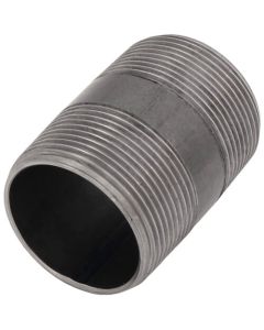 1-1/2" x 2-1/2" Black Nipple