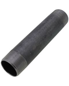 1-1/2" x 8" Black Nipple