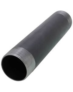 2" x 10" Black Nipple