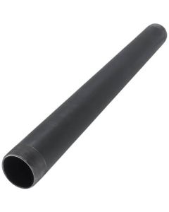 2" x 24" Black Nipple