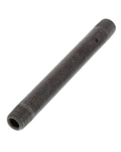 1/8" x 3-1/2" Schedule 80 Heavy Duty Black Nipple