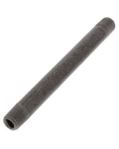 1/8" x 4" Schedule 80 Heavy Duty Black Nipple
