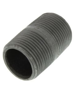 1" x 2" Schedule 80 Heavy Duty Black Nipple