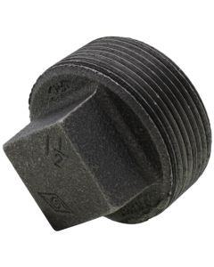 1-1/2" Black Plug