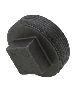 3" Black Plug