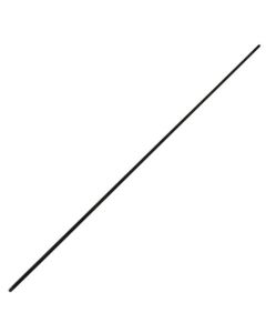1/8" x 60" Black Nipple