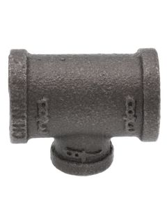3/8" x 3/8" x 1/8" Black Reducing Tee