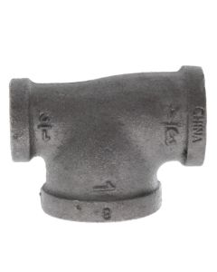 3/4" x 1/2" x 1" Black Reducing Tee