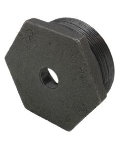 4" x 3/4" Black Bushing