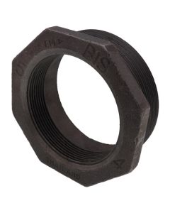 5" x 4" Black Hex Bushing