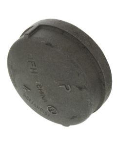 4" Black Cap