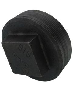4" Black Plug