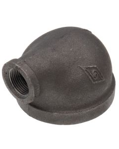 2-1/2" x 3/4" Black 90° Reducing Elbow