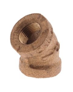 1/8" FIP 45-Degree Brass Elbow (Lead Free)