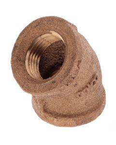 3/8" FIP 45-Degree Brass Elbow (Lead Free)