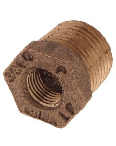 3/8" x 1/8" MIP x FIP Brass Bushing (Lead Free)