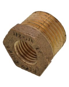 1/2" x 1/4" MIP x FIP Brass Bushing (Lead Free)