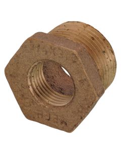 3/4" x 3/8" MIP x FIP Brass Bushing (Lead Free)