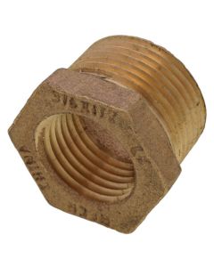 3/4" x 1/2" MIP x FIP Brass Bushing (Lead Free)