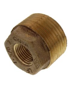 1" x 3/8" MIP x FIP Brass Bushing (Lead Free)