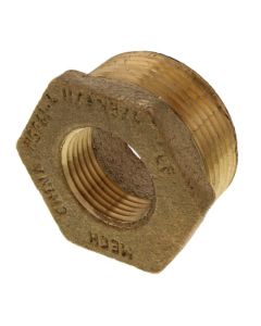1-1/4" x 3/4" MIP x FIP Brass Bushing (Lead Free)