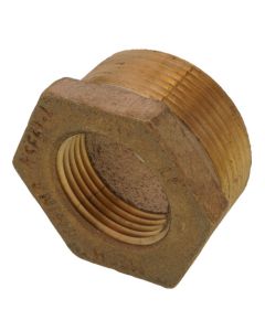 1-1/2" x 1" MIP x FIP Brass Bushing (Lead Free)