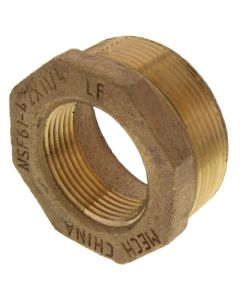 2" x 1-1/4" MIP x FIP Brass Bushing (Lead Free)