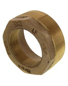 3" x 1" MIP x FIP Brass Bushing (Lead Free)