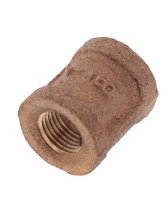 1/8" FIP Brass Coupling (Lead Free)