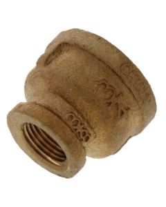3/4" x 3/8" FIP Brass Coupling (Lead Free)