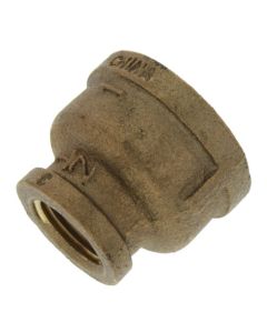 1" x 1/2" FIP Brass Coupling (Lead Free)