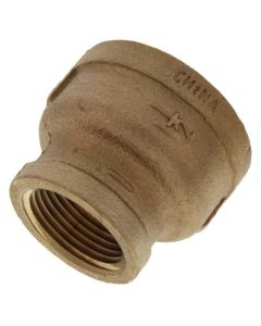 1-1/2" x 1" FIP Brass Coupling (Lead Free)