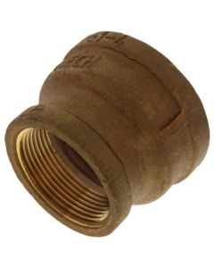 2" x 1-1/2" FIP Brass Coupling (Lead Free)