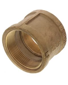 2" FIP Brass Coupling (Lead Free)