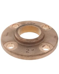 2" FNPT Brass Companion Flange, 150 psi (Lead-Free)