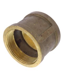 3" FIP Brass Coupling (Lead Free)