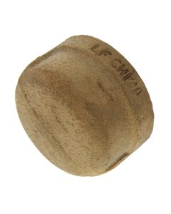 1" Threaded Brass Cap (Lead Free)