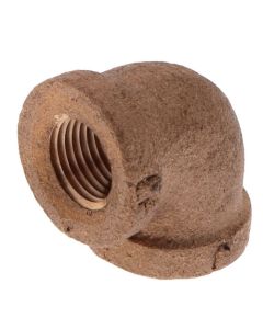 1/8" FIP Brass 90-Degree Elbow (Lead Free)