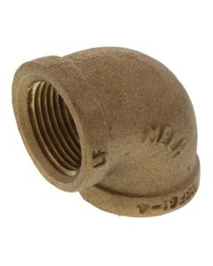 3/4" FIP Brass 90-Degree Elbow (Lead Free)