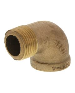 3/4" Threaded Brass 90 Deg Street Elbow (Lead Free)