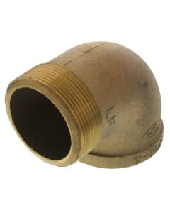 2" Brass 90 Deg Street Elbow, Lead Free (Threaded)