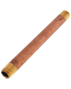 1/8" x 4" Brass Nipple (Lead Free)