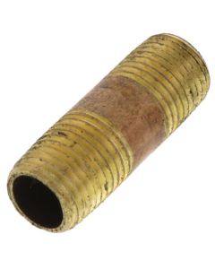 1/4" x 1-1/2" Brass Nipple (Lead Free)