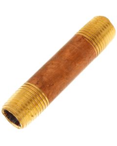 1/4" x 2-1/2" Brass Nipple (Lead Free)