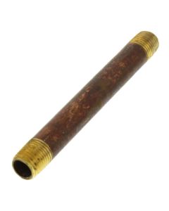 1/4" x 4-1/2" Brass Nipple (Lead Free)