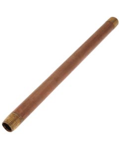 1/4" x 8" Brass Nipple (Lead Free)