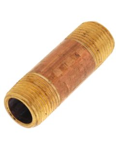 3/8" x 2" Brass Nipple (Lead Free)
