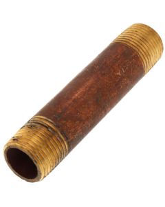3/8" x 3" Brass Nipple (Lead Free)