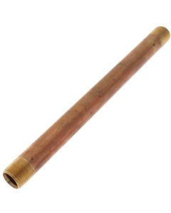 1/2" x 10" Brass Nipple (Lead Free)