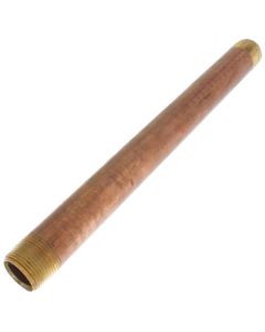 3/4" x 11" Brass Nipple (Lead Free)